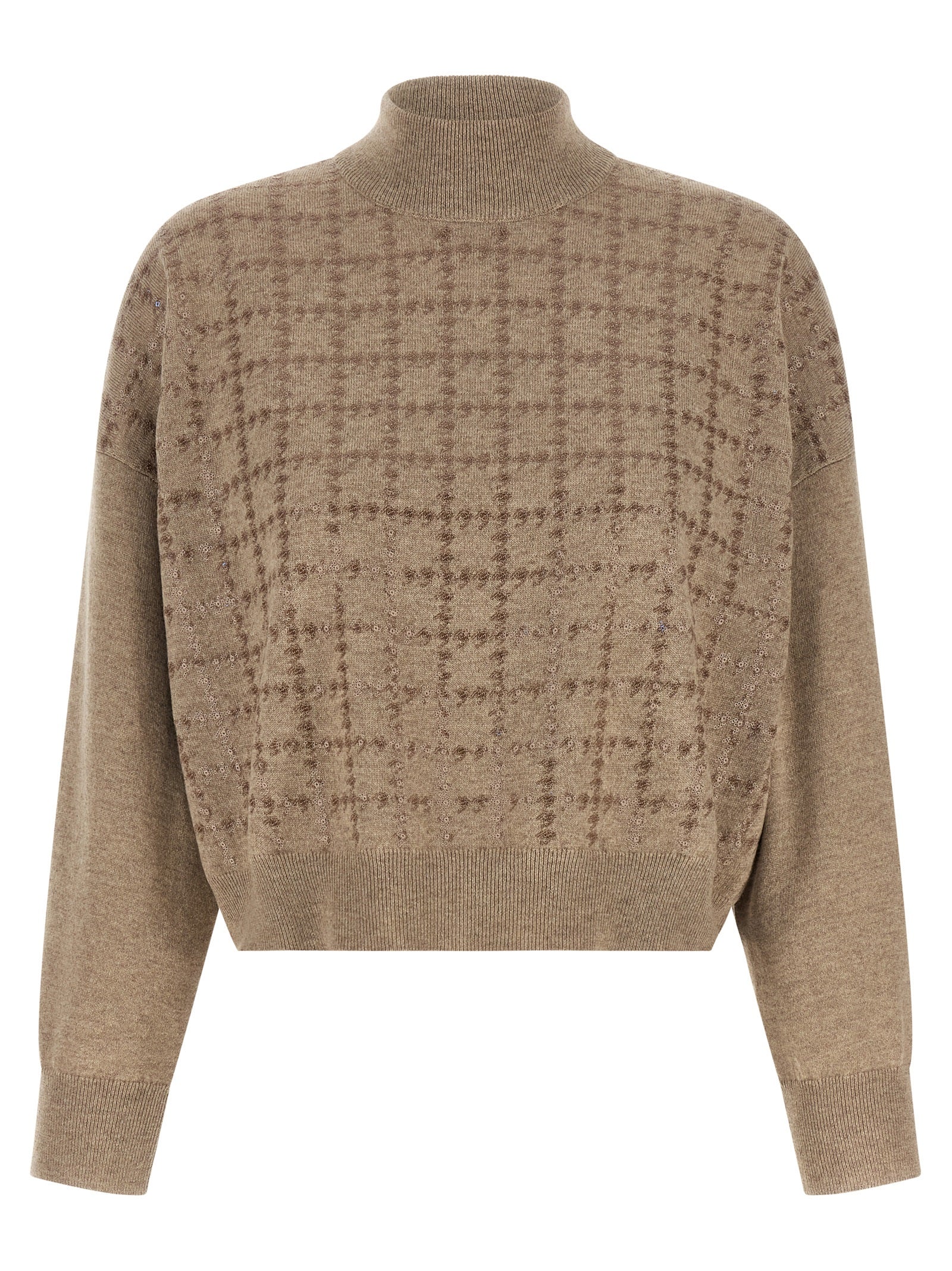Brunello Cucinelli Beige Cashmere Cardigan