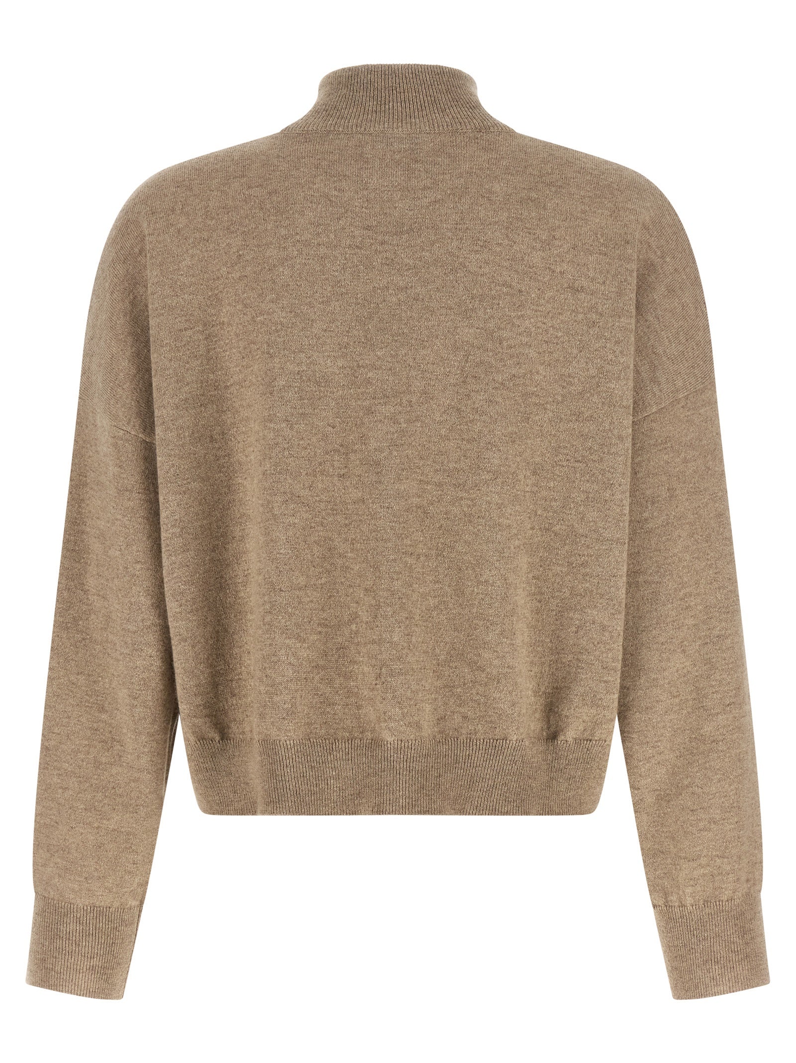 Brunello Cucinelli Beige Cashmere Cardigan