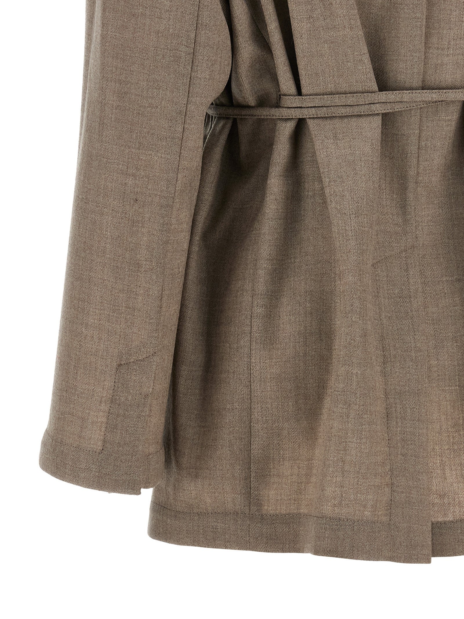 Brunello Cucinelli Beige Virgin Wool Blazer