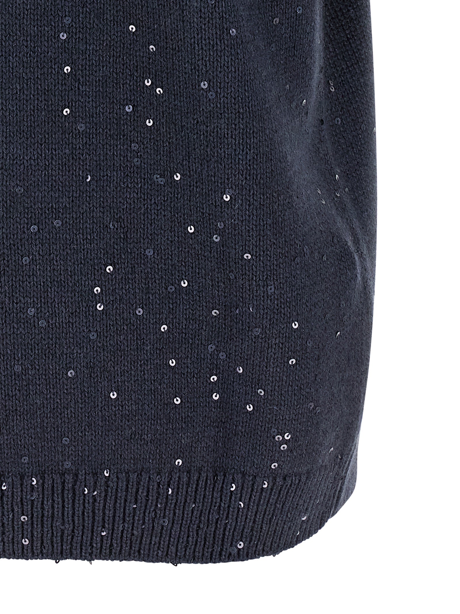 Brunello Cucinelli Blue Cashmere Cardigan