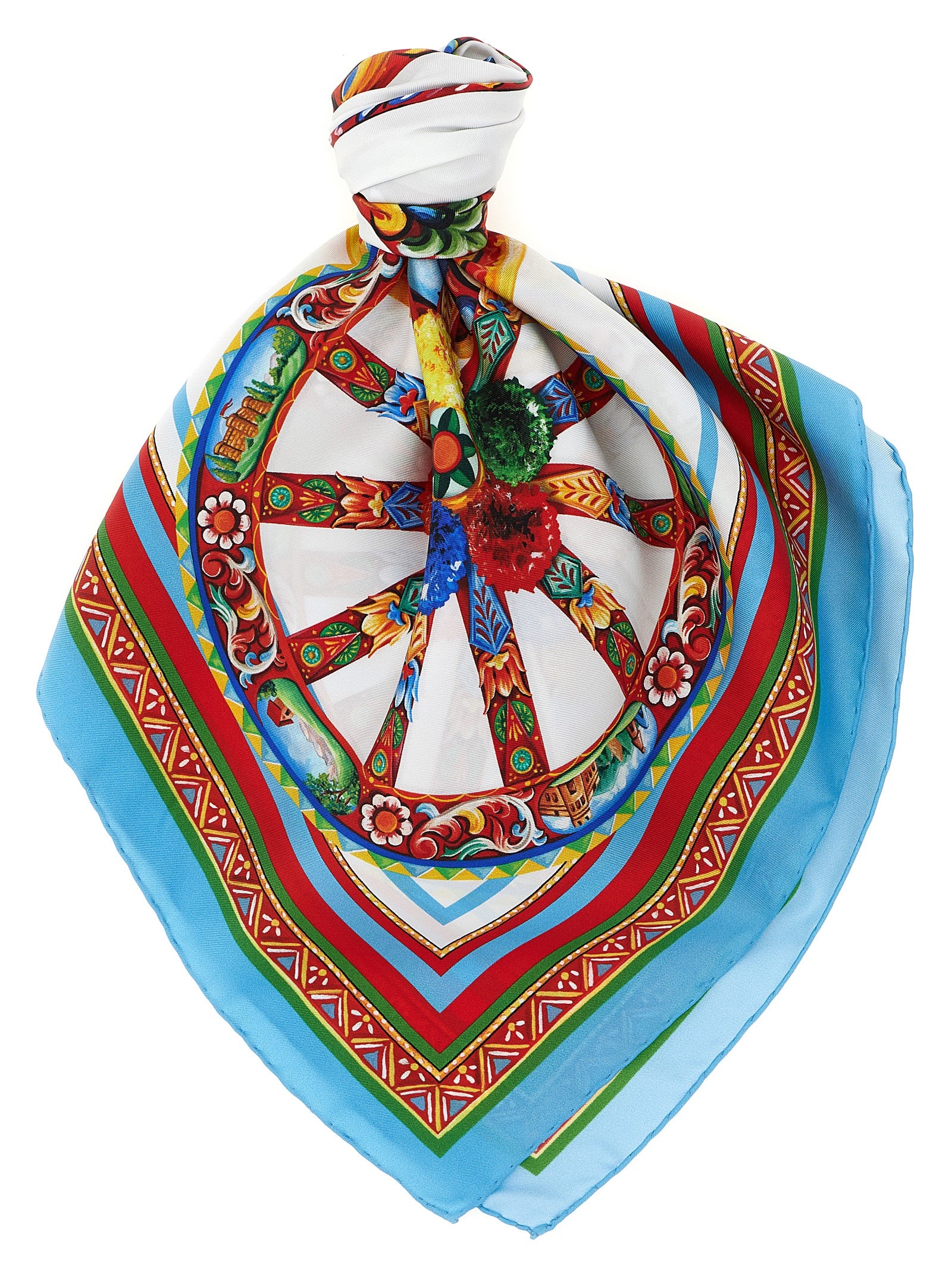 Dolce & Gabbana Multicolor Silk Foulard