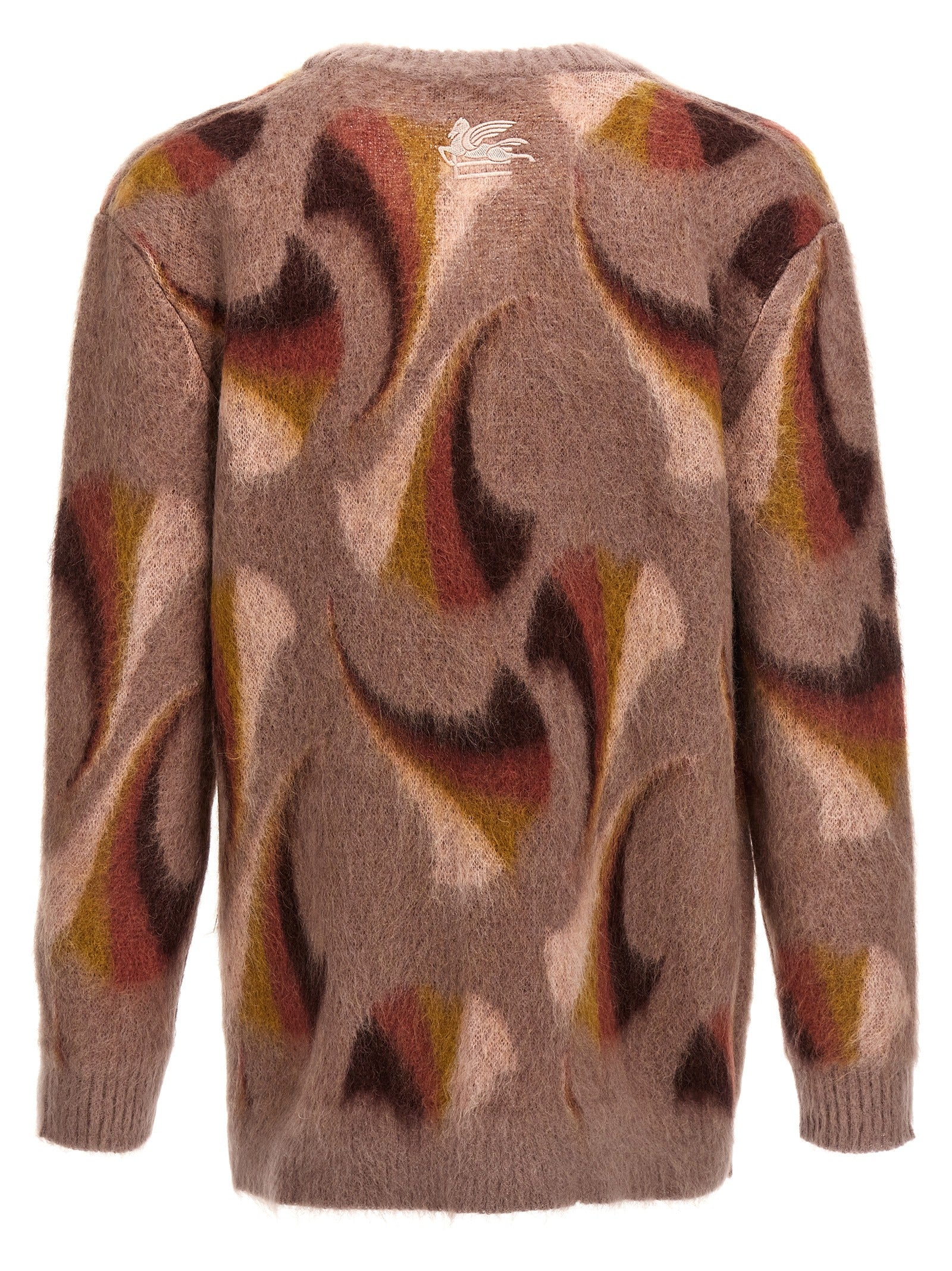 Etro Multicolor Wool Cardigan