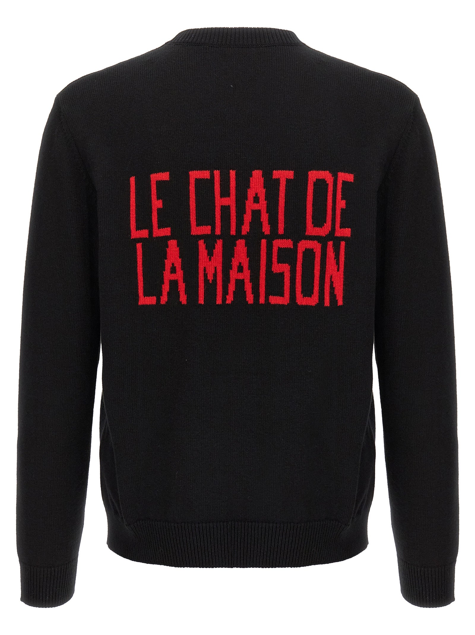 Valentino Garavani Black Cotton Cardigan