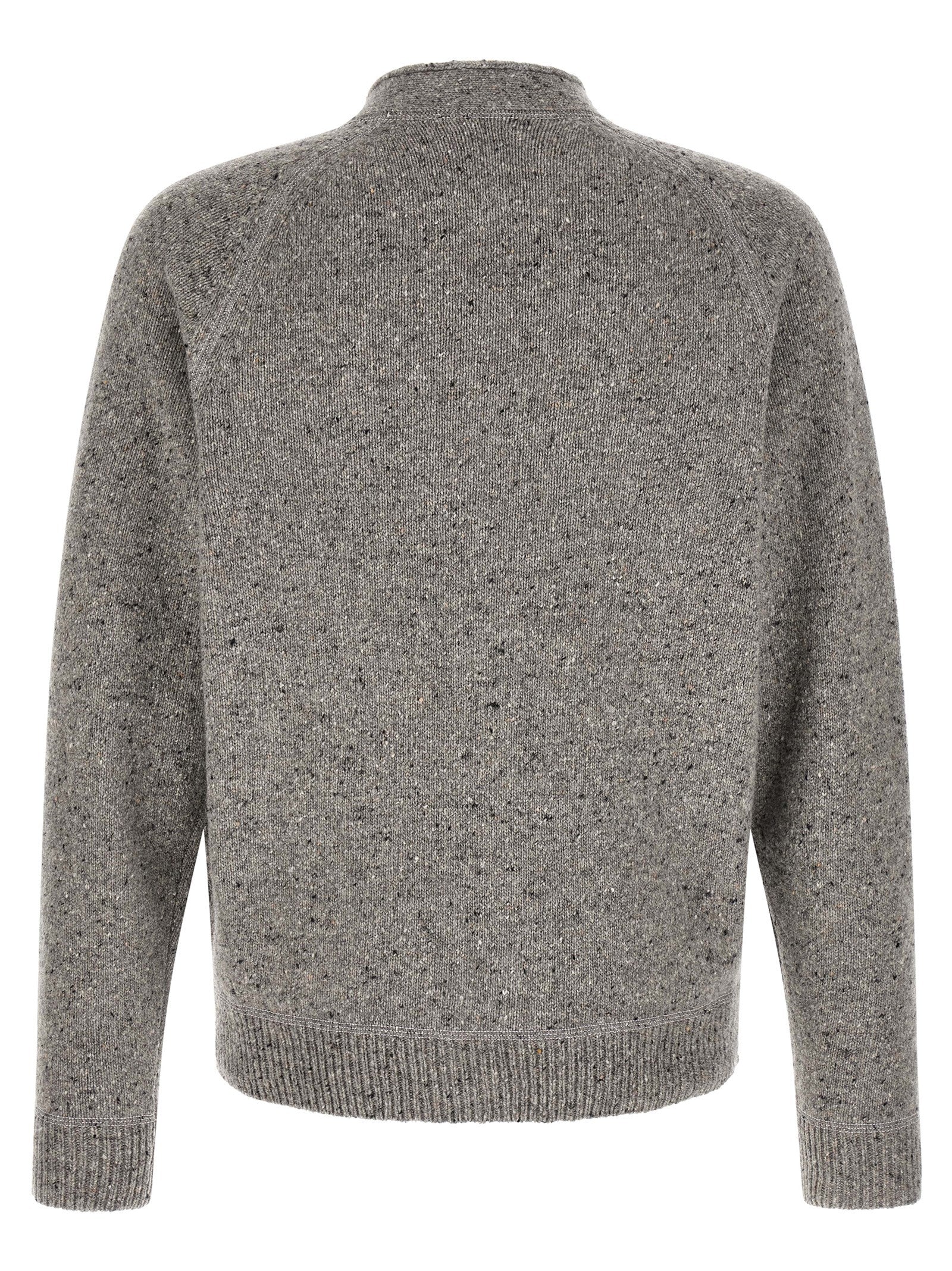 Dsquared² Gray Wool Cardigan