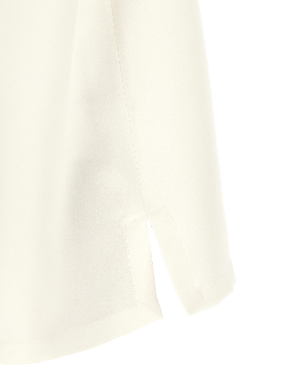 Max Mara White Silk Blouse