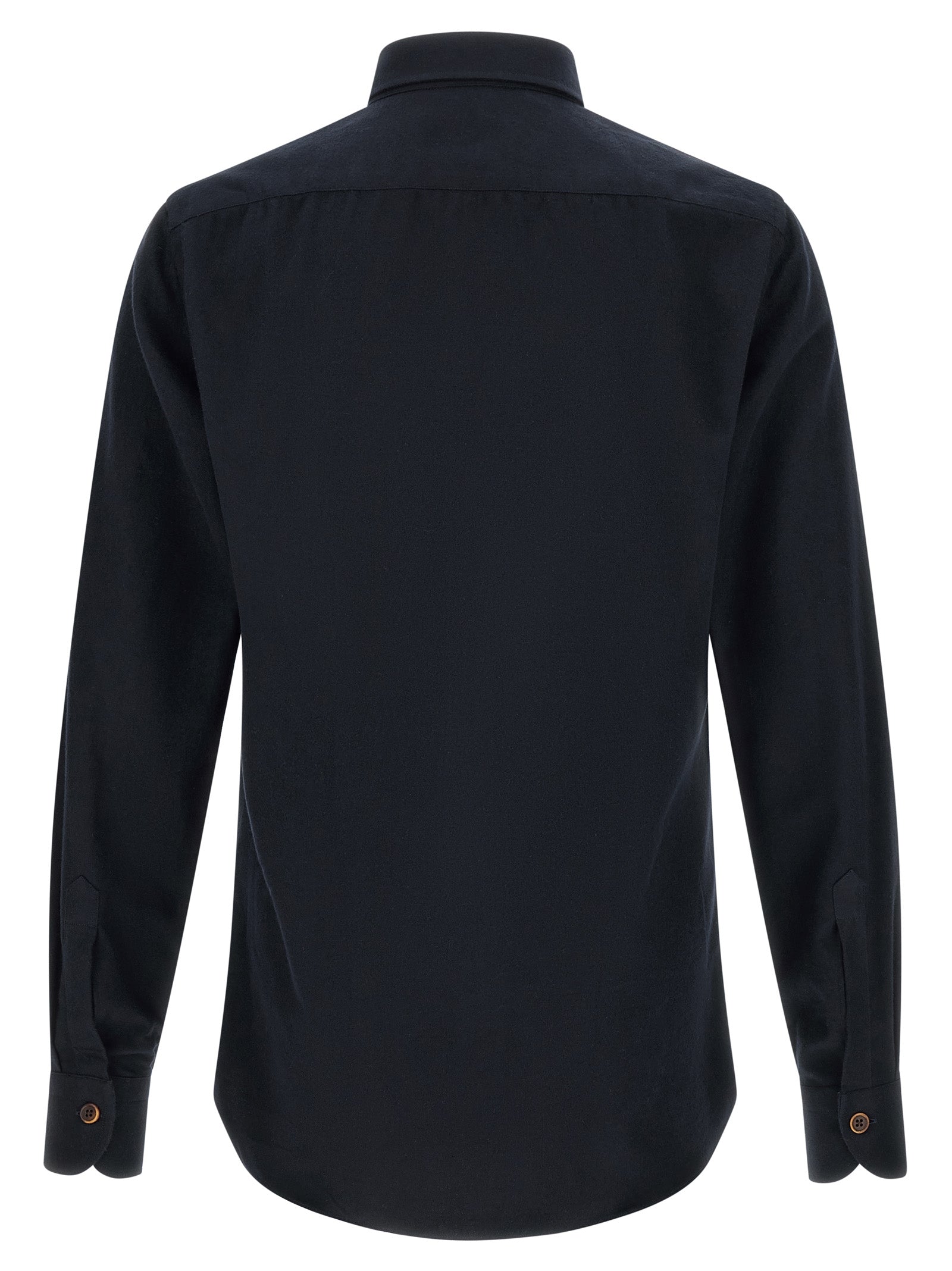 BORRIELLO Blue Cotton Blouse
