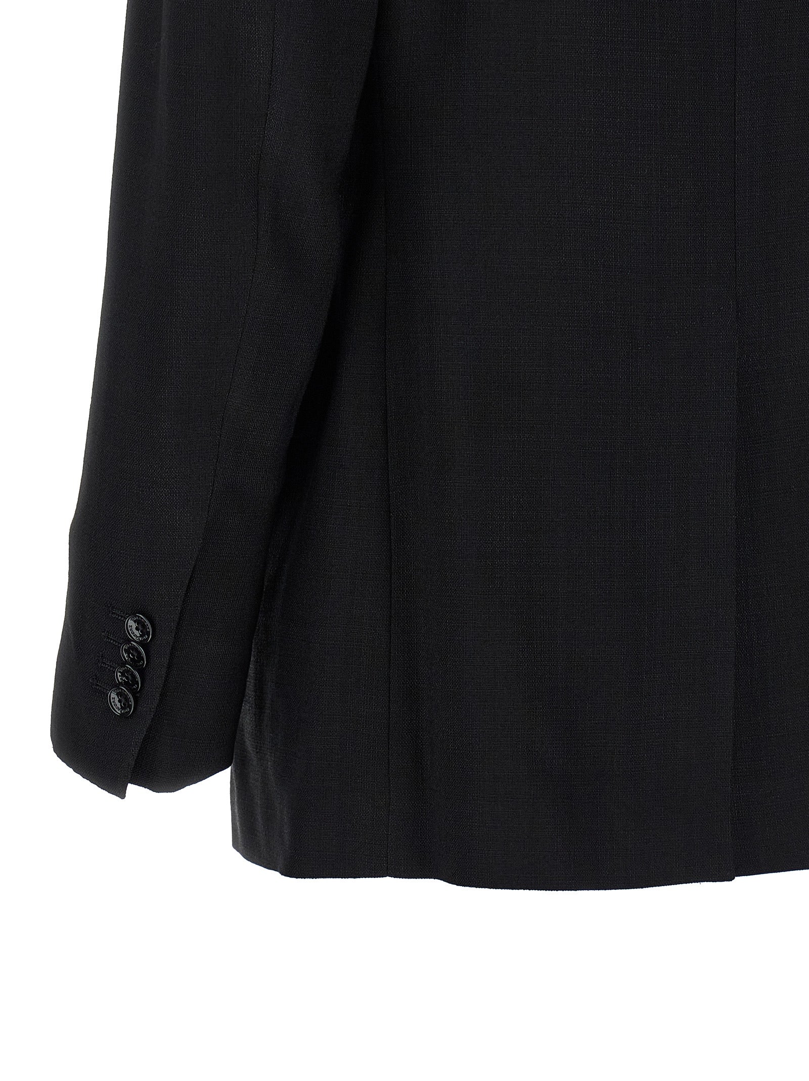 Tagliatore Black Viscose Blazer