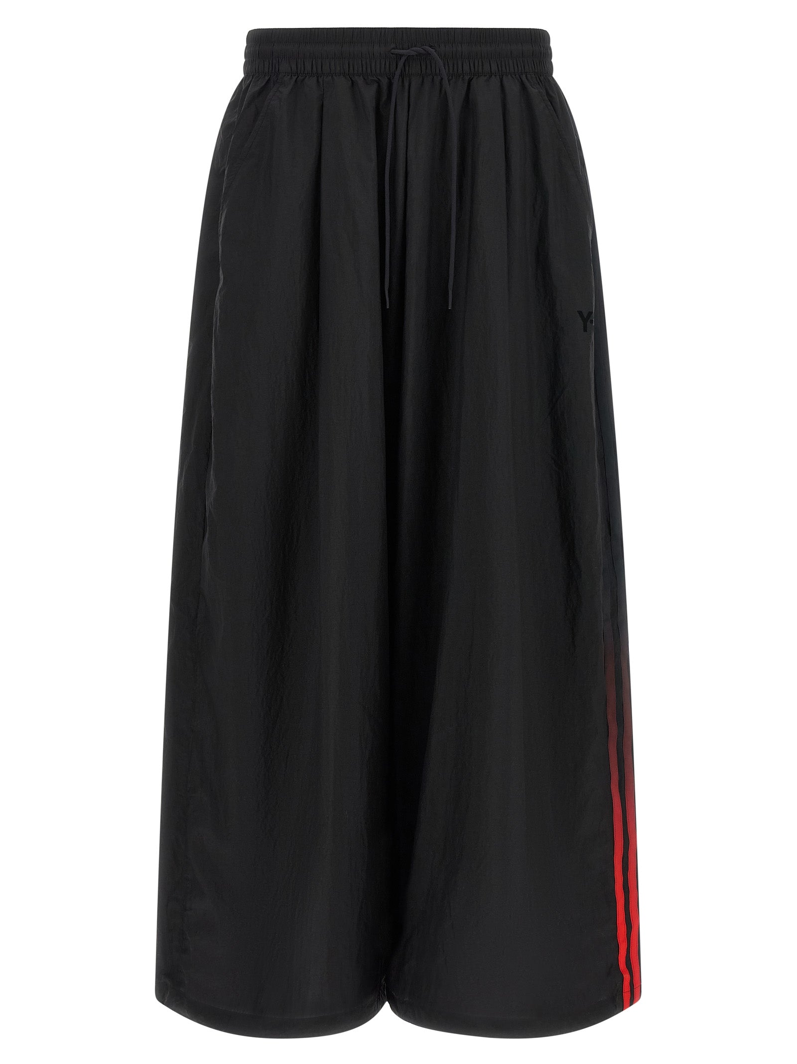 Y-3 Black Polyamide Athletic Pants