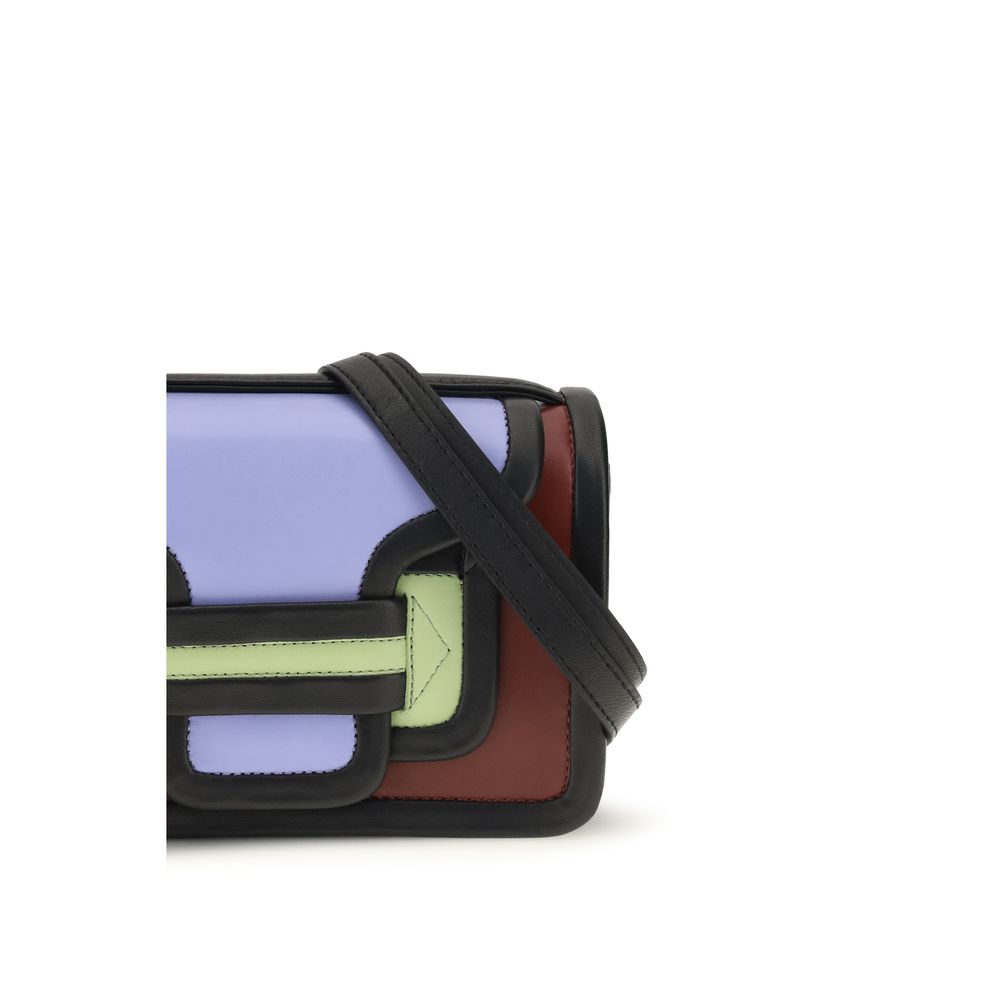 Pierre Hardy Multicolor Calf Leather Bos Taurus Shoulder Bag