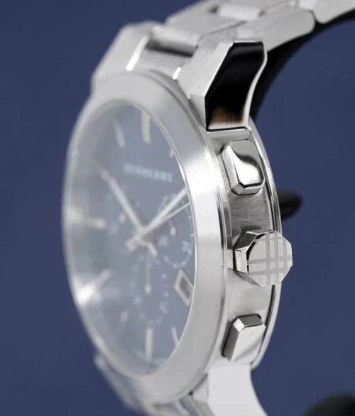 Burberry Mens Watch Chronograph The City Blue Bu9363