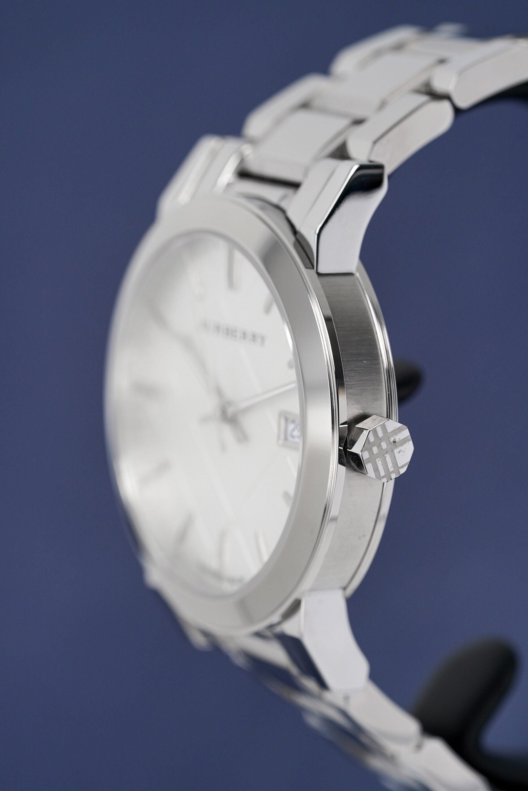 Burberry Ladies Watch The City Steel Bu9000