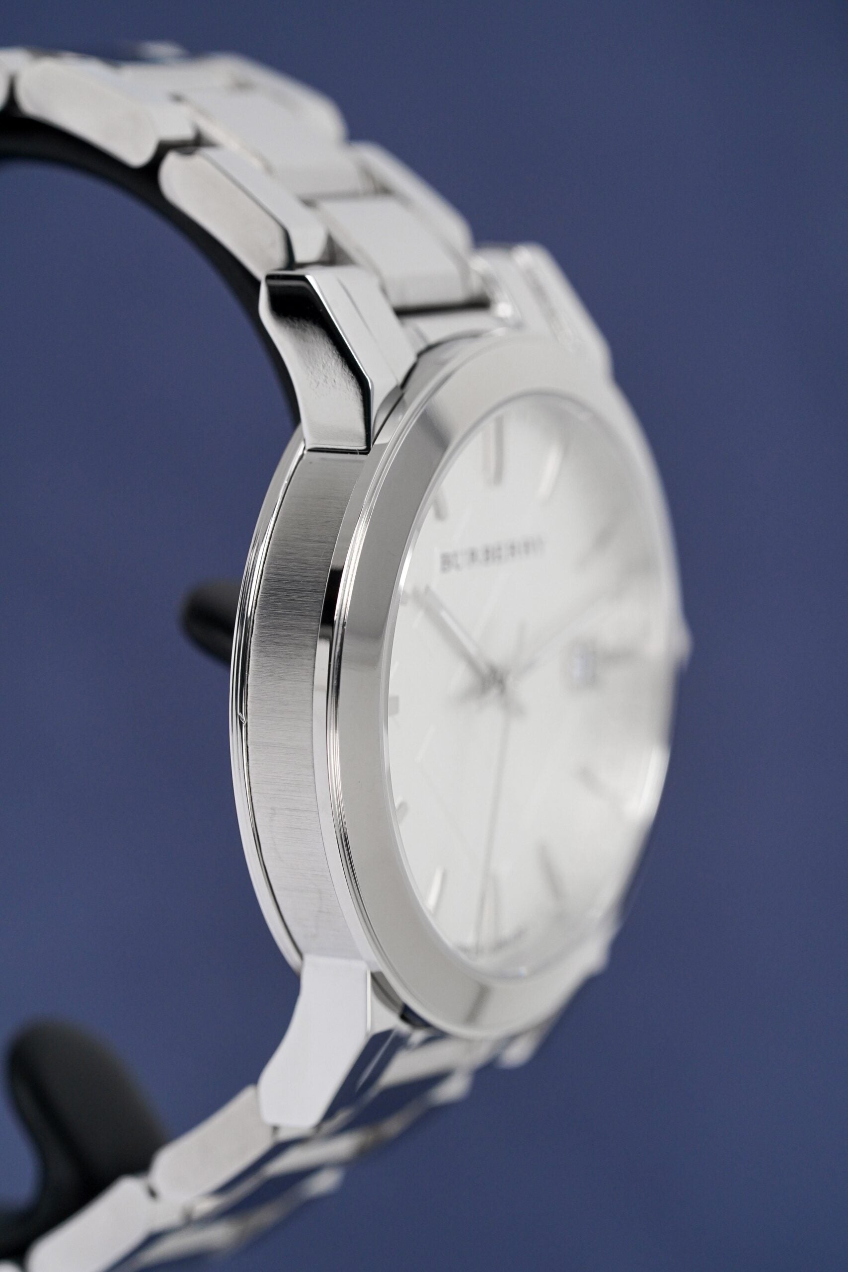 Burberry Ladies Watch The City Steel Bu9000