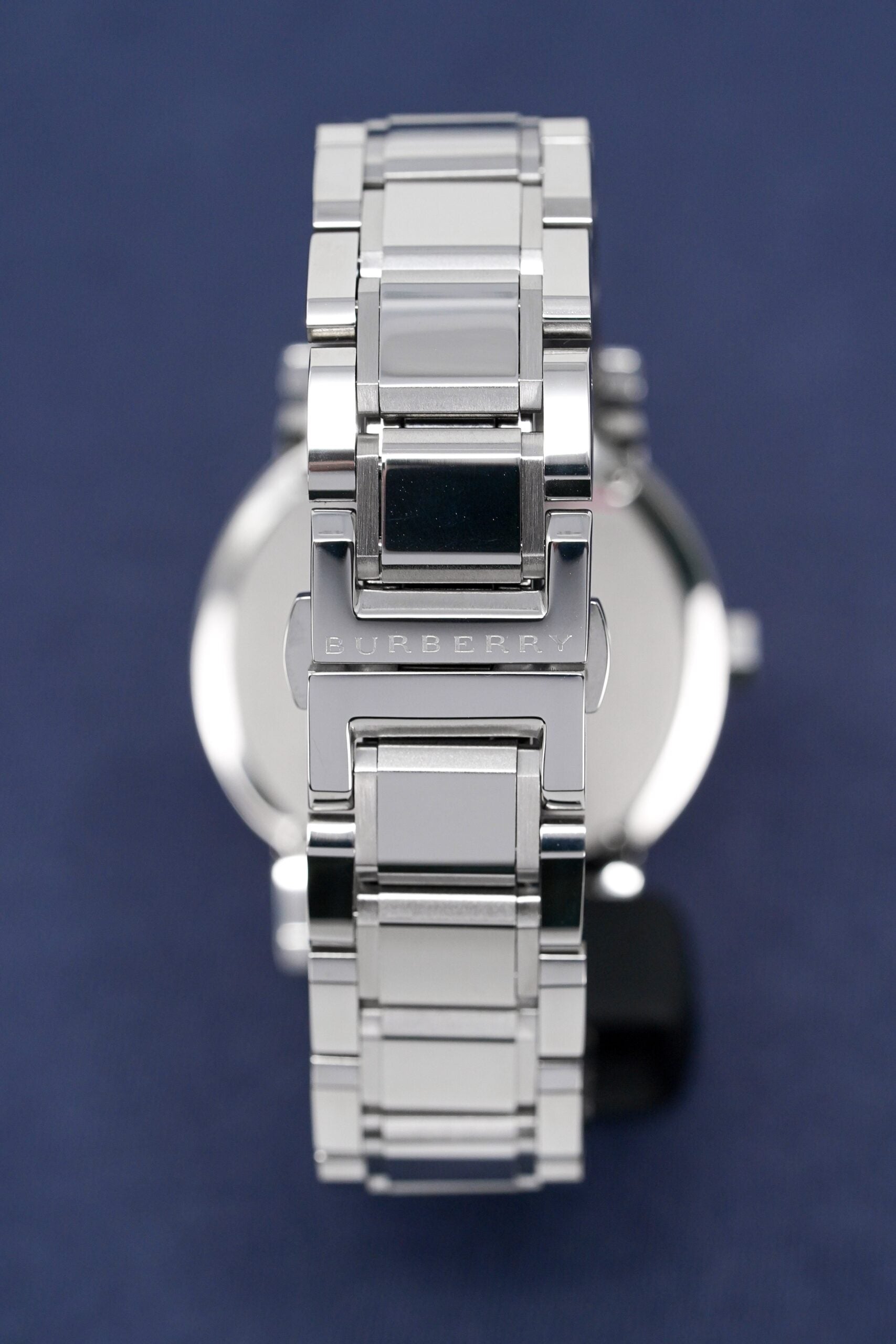 Burberry Ladies Watch The City Steel Bu9000