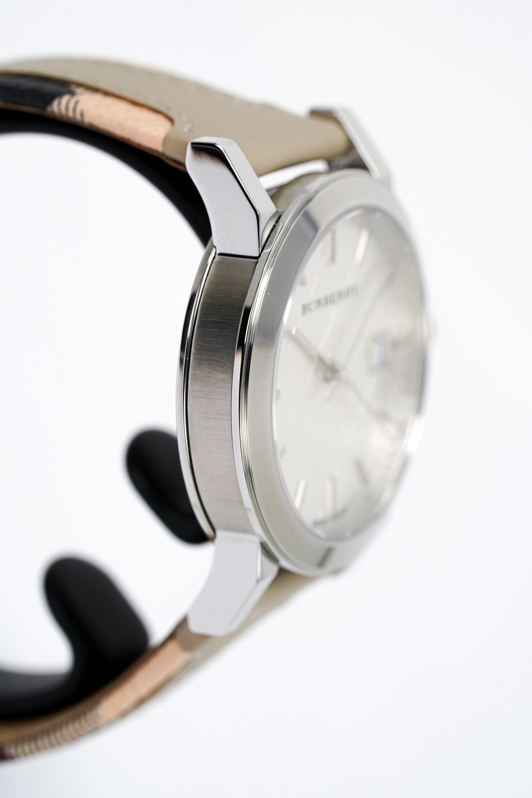 Burberry Ladies Watch The City Haymarket Check Bu9132