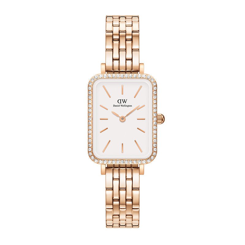 Daniel Wellington Quadro Ladies White Watch Dw00100672