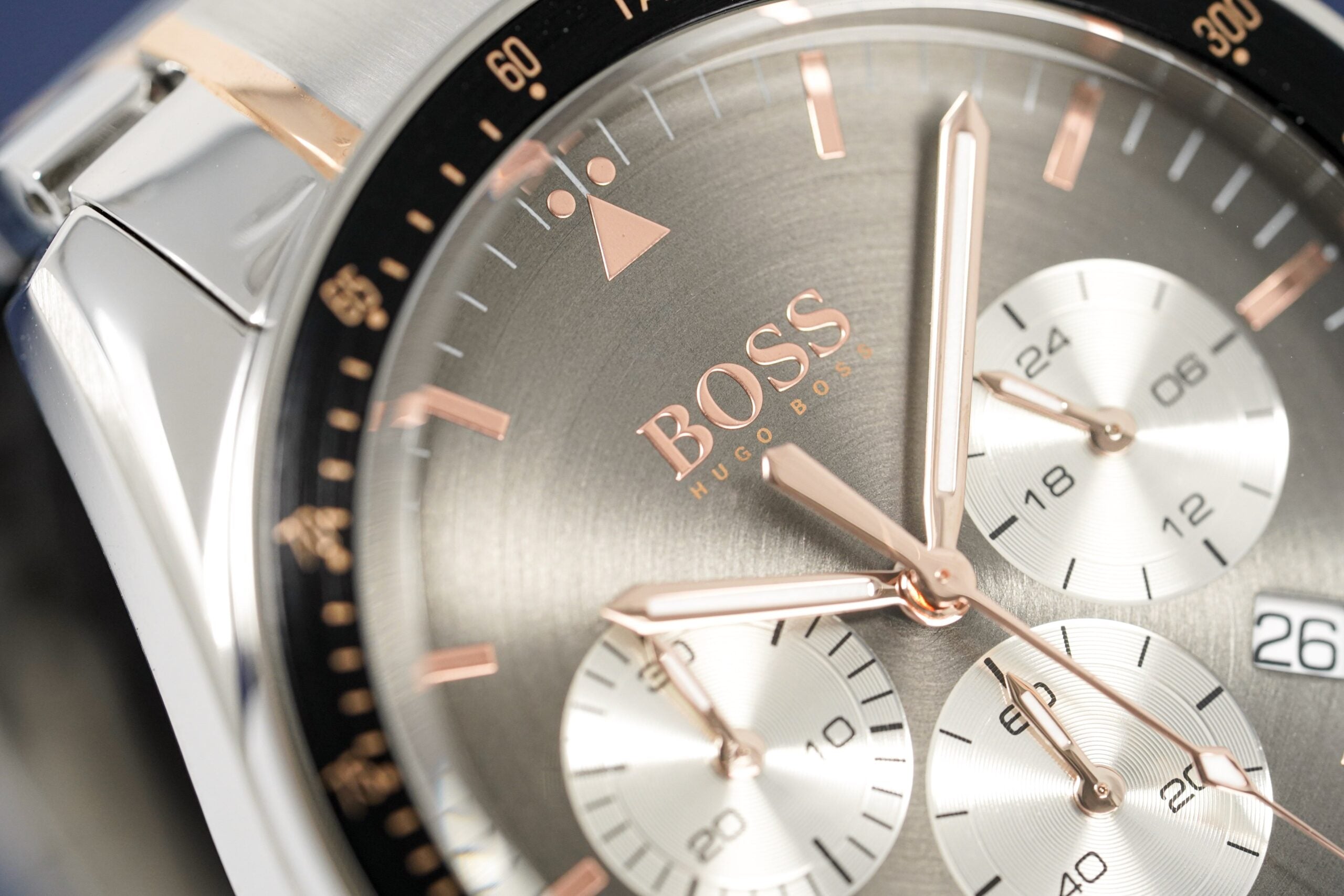Hugo Boss Men S Watch Chronograph Trophy Grey Hb1513634