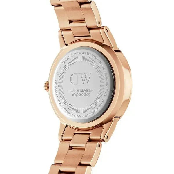 Daniel Wellington Iconic Link Ladies Rose Gold Watch Dw00600210