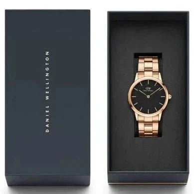 Daniel Wellington Iconic Link Ladies Rose Gold Watch Dw00600210