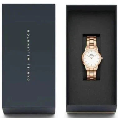 Daniel Wellington Iconic Link Ladies Rose Gold Watch Dw00600213
