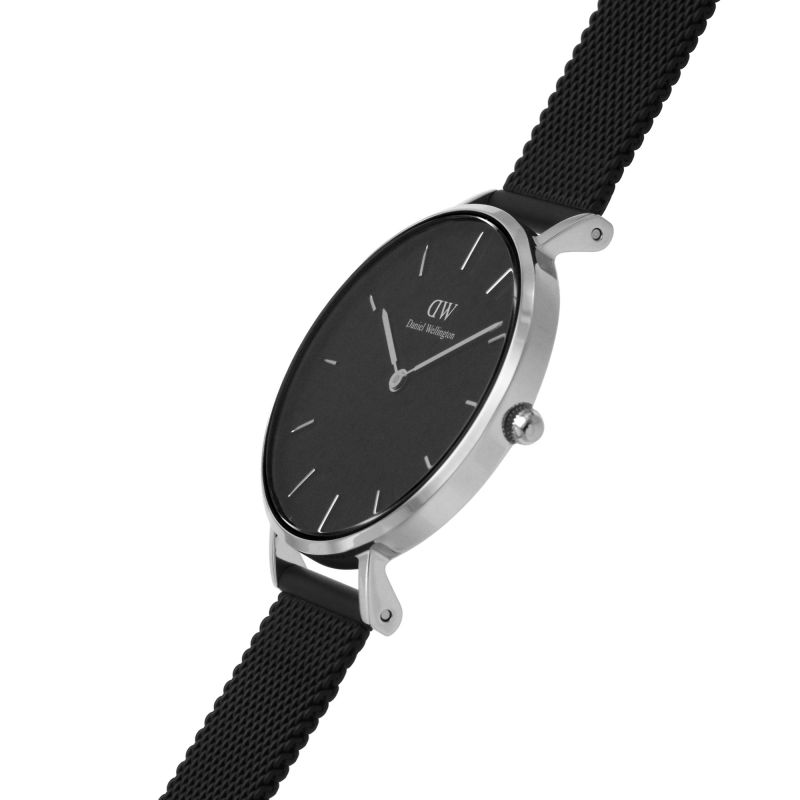Daniel Wellington Petite Ashfield Ladies Silver Watch Dw00100202