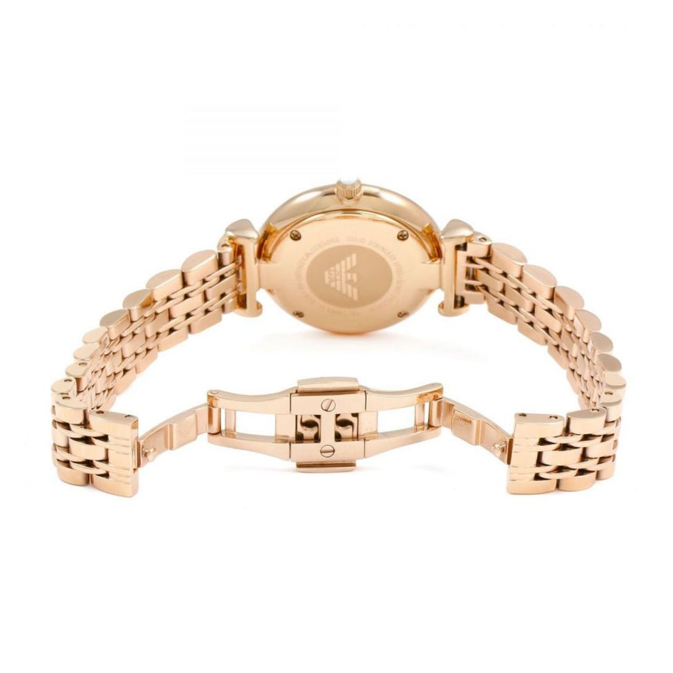 Emporio Armani Ar1909 Ladies Rose Gold Watch