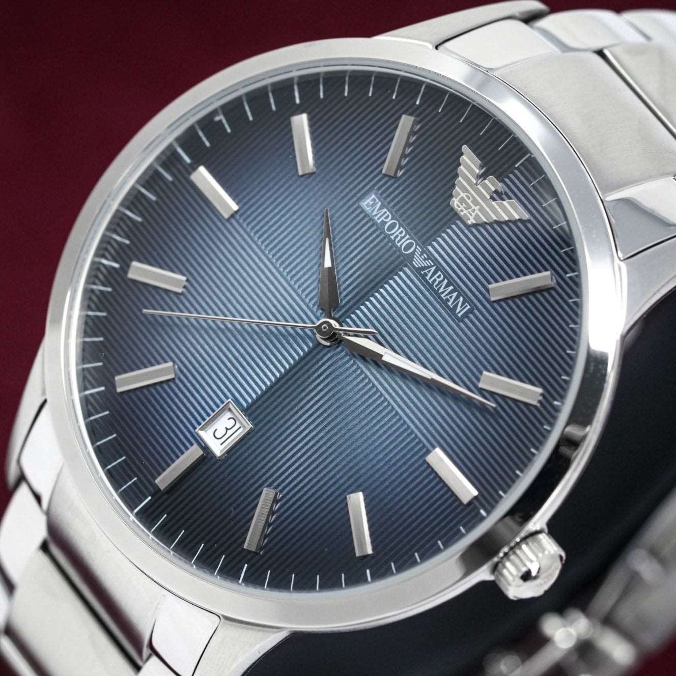 Emporio Armani Ar2472 Men S Renato Blue Watch