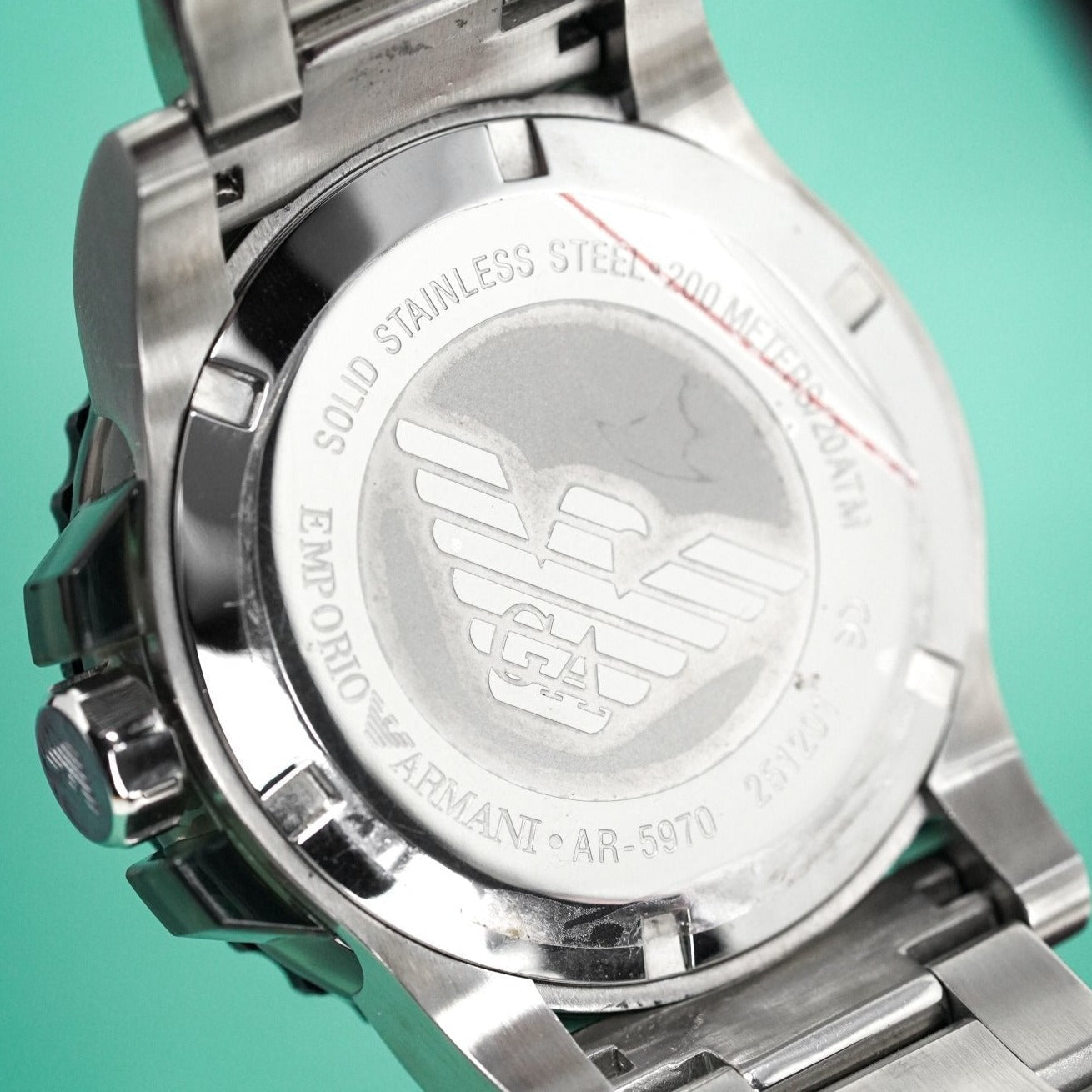 Emporio Armani Ar5970 Men S Sportivo Steel Watch