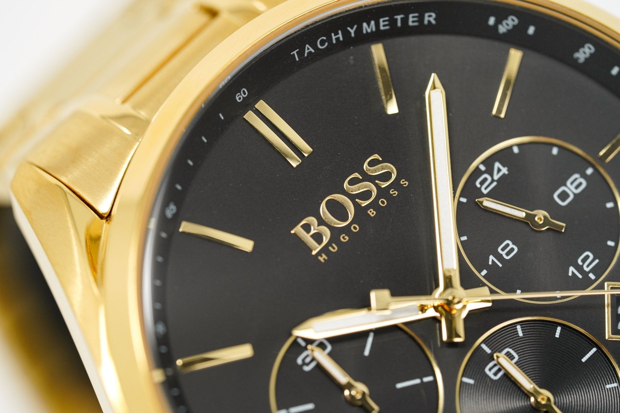 Hugo Boss Men S Watch Champion Yellow Gold Hb1513848