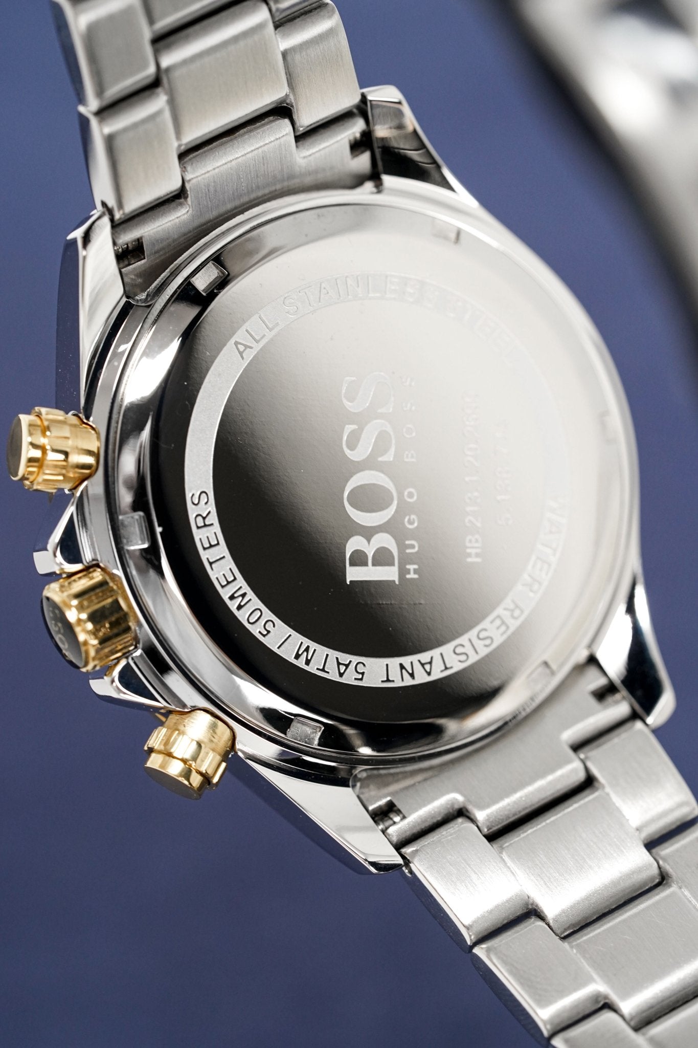 Hugo Boss Men S Watch Chronograph Ikon Two Tone Hb1512960