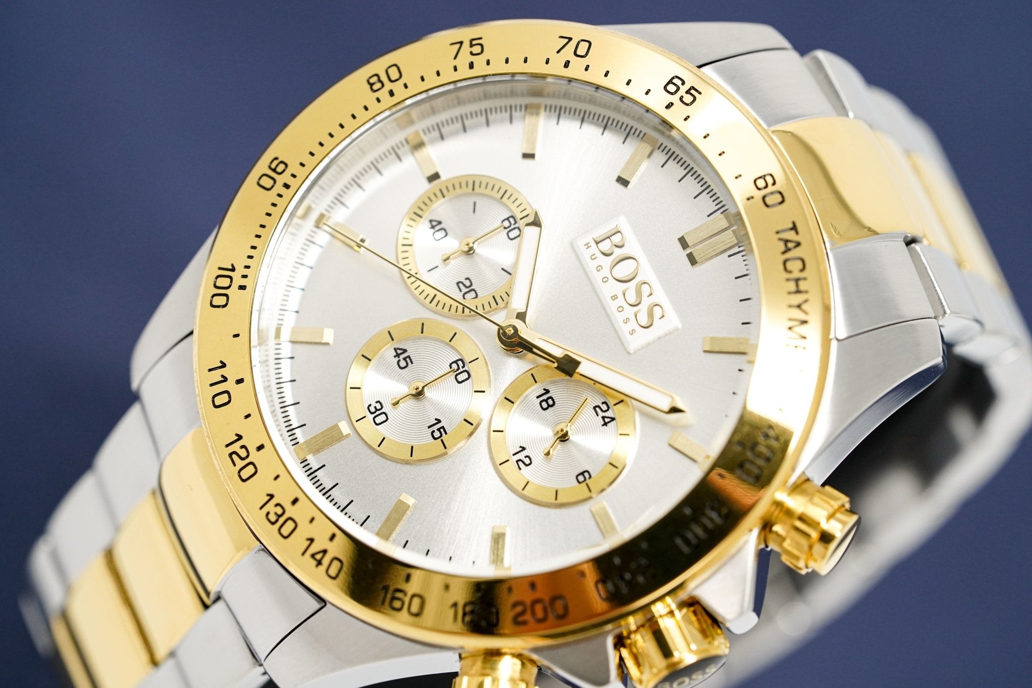 Hugo Boss Men S Watch Chronograph Ikon Two Tone Hb1512960