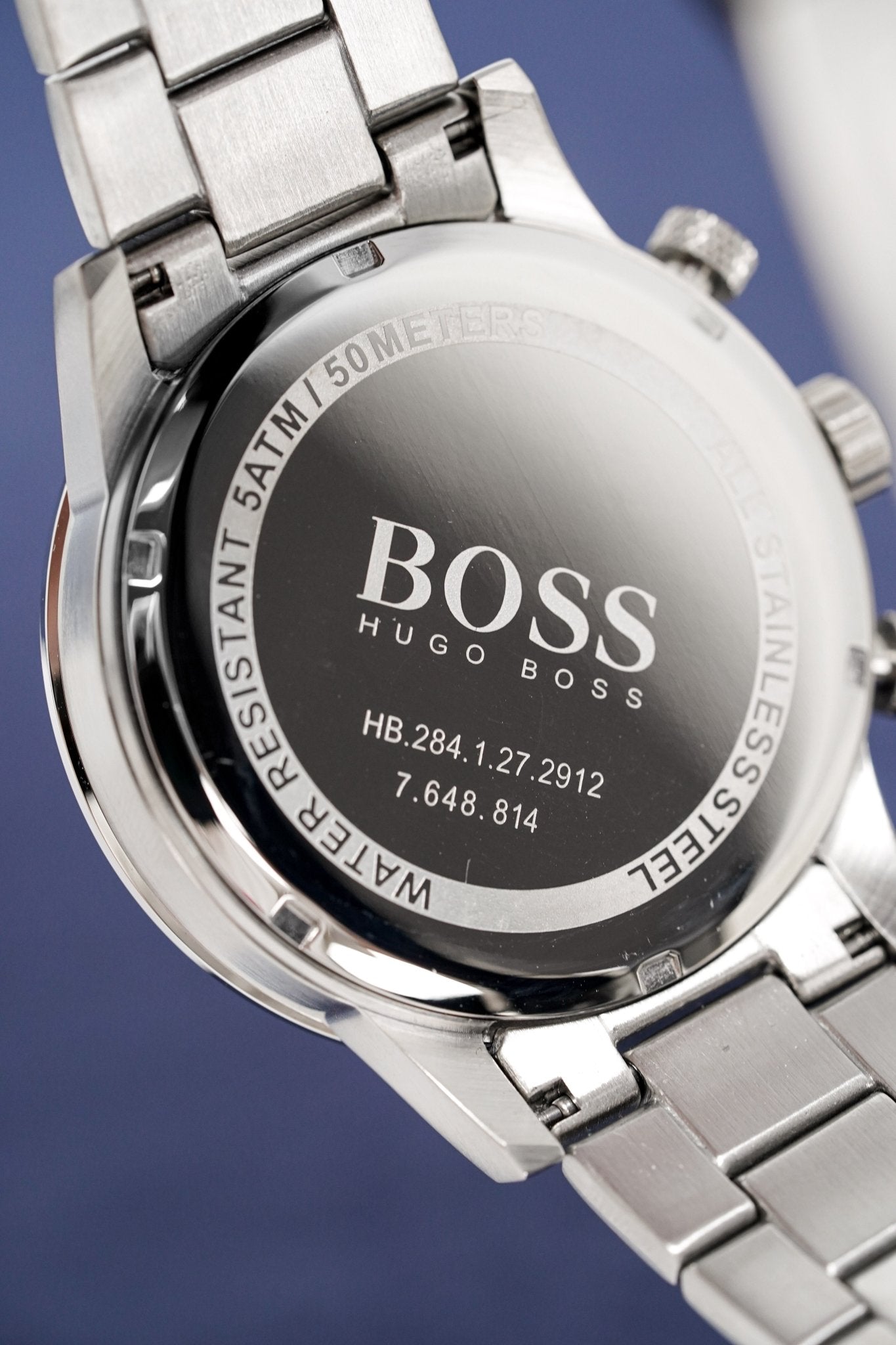 Hugo Boss Men S Watch Chronograph Rafale Silver Hb1513511