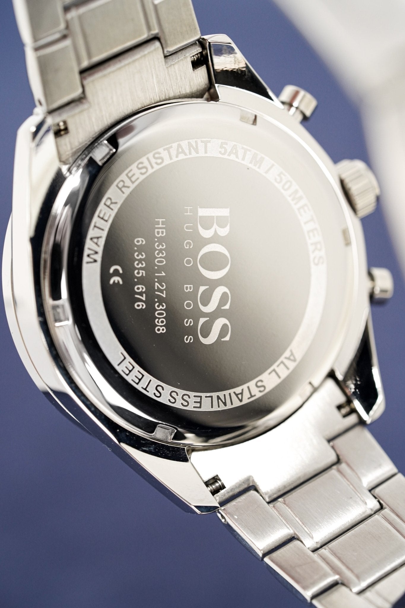 Hugo Boss Men S Watch Chronograph Trophy Grey Hb1513634