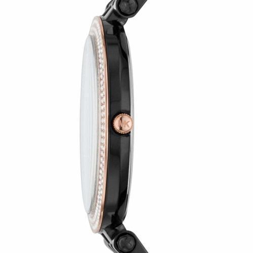 Michael Kors Mk3407 Ladies Darci Black Crystal Watch