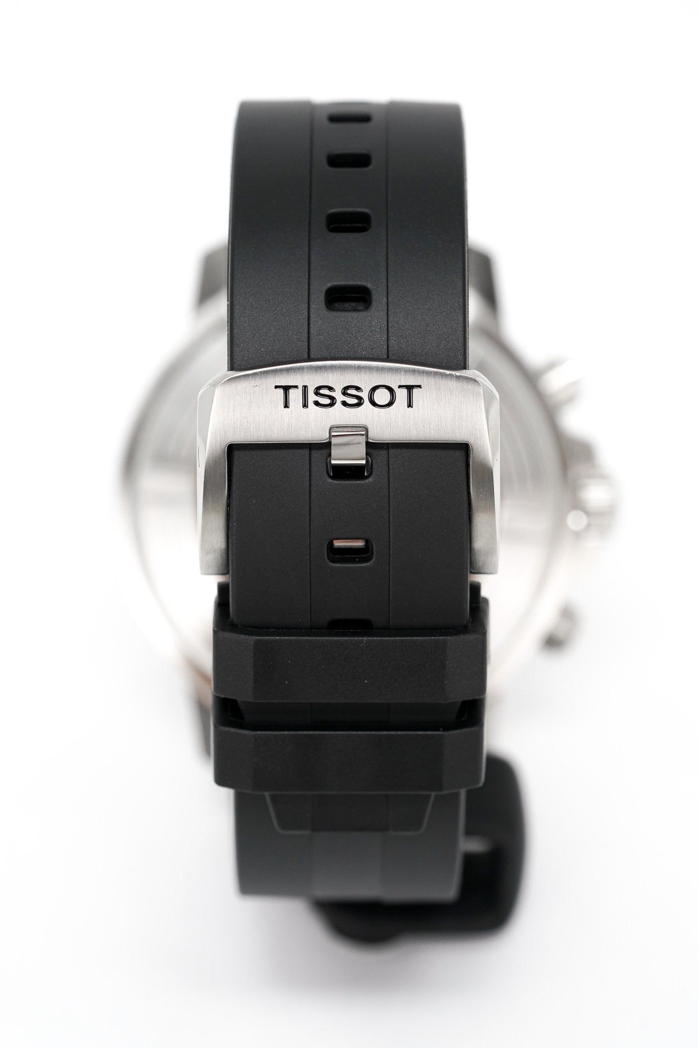 Tissot Chronograph Watch Seastar 1000 Red Rubber T12041742100